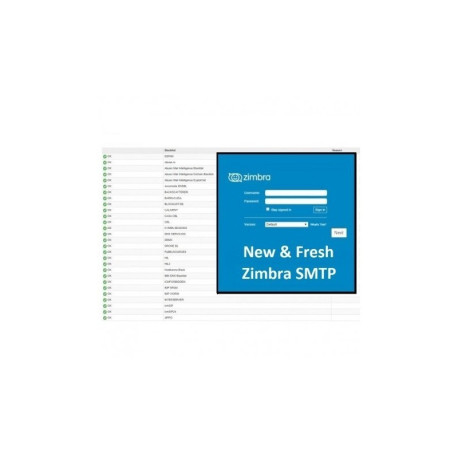 Unlimited Zimbra SMTP Server - Spf, Dkim, Dmar Configured